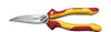 Wiha Industrial electric needle nose pliers with cutting edge curved shape, approx. 40° 200 mm, 8" (38859)
