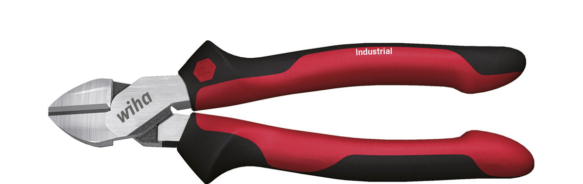 Wiha Industrial diagonal cutters with DynamicJoint® 180 mm, 7" (43338)