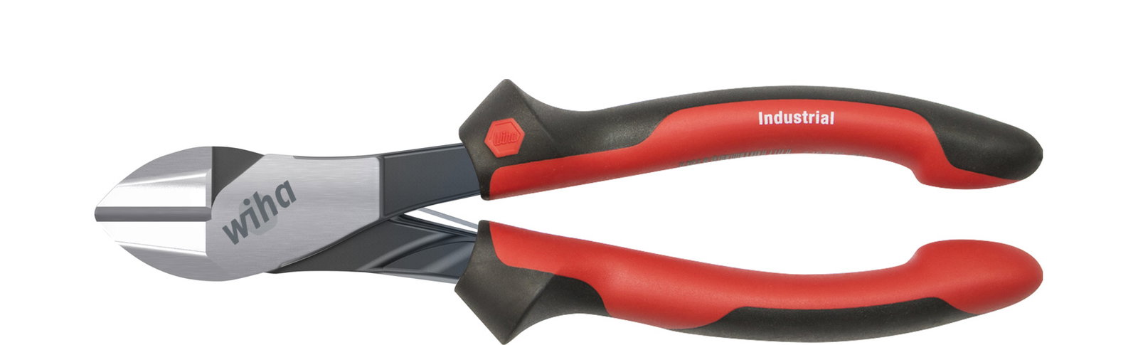 Wiha Heavy-duty diagonal cutters Industrial with DynamicJoint® with switchable opening spring 200 mm, 8" (41327)