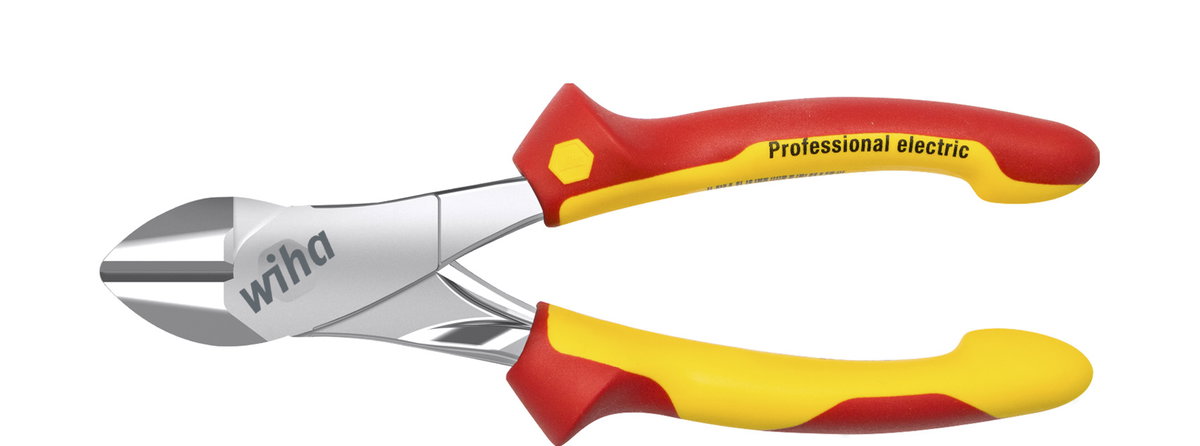 Wiha Heavy-duty diagonal cutters Professional electric with DynamicJoint® with switchable opening spring 180 mm, 7" (41319) – Image 3 of 3