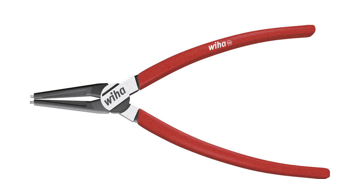 Wiha Circlip pliers Classic with MagicTips® for outer rings (shafts), straight A 2, 185 mm (36220)