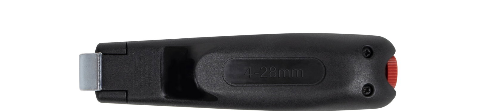 Wiha Stripping tool with self-rotating drag blade for round cables 130 mm (44240)