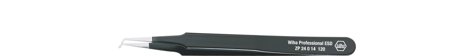 Wiha SMD tweezers Professional ESD Type 12 12, 120 mm (32338)