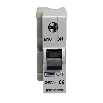 10A SP Type B 6kA MCB, Standard