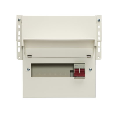 8 Way Meter Cabinet Consumer Unit Main Switch 100A