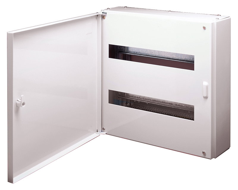 Rowboard 2x 18 Module DIN Rail Surface Enclosure