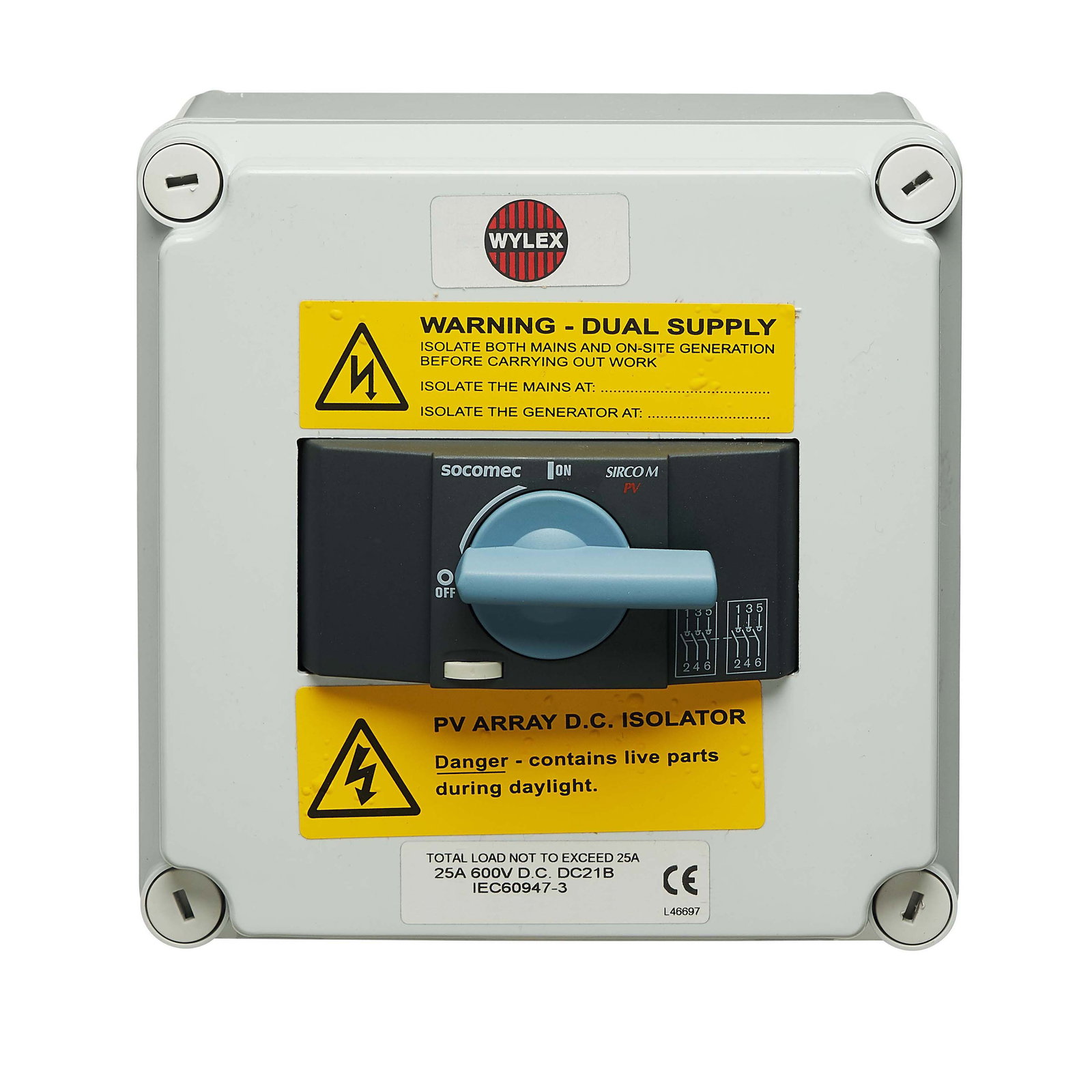 DC Isolator 40A 600 volt