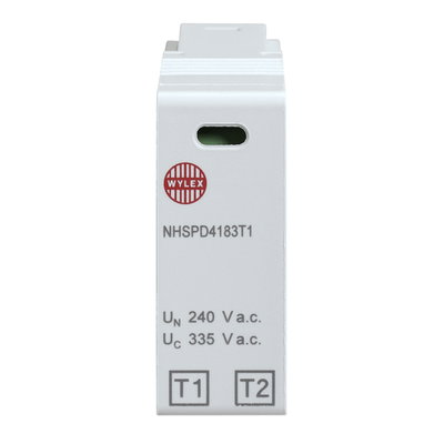 Type 1 L-N Varistor Plug 12.5kA