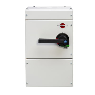 63A 1P+N Fuse Combination Unit c/w Fuses