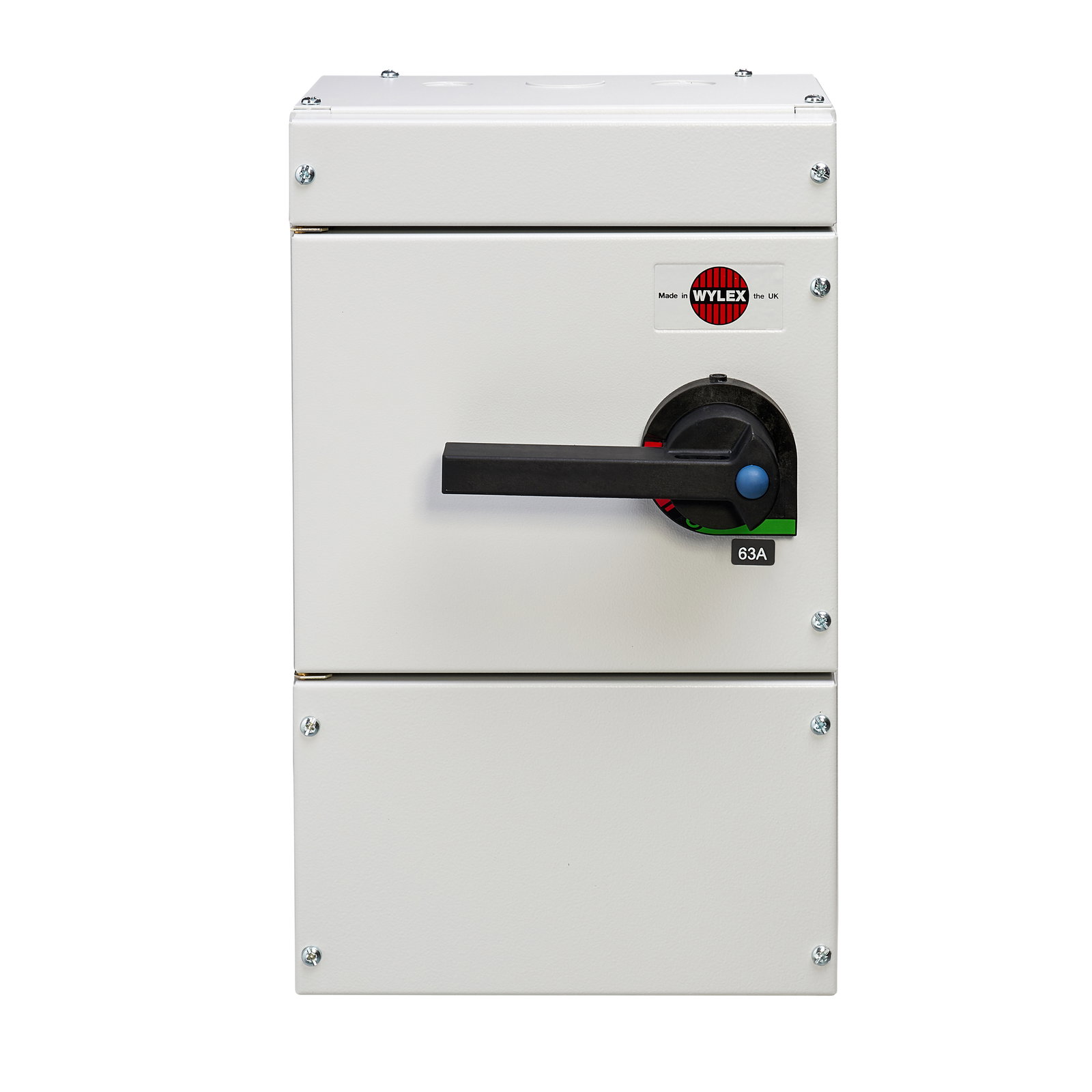 63A 3P+N Fuse Combination Unit c/w Fuses