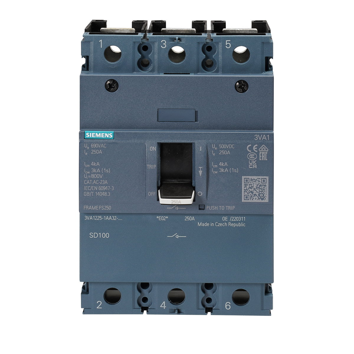 Incoming Device 250A 3P Switch Disconnector