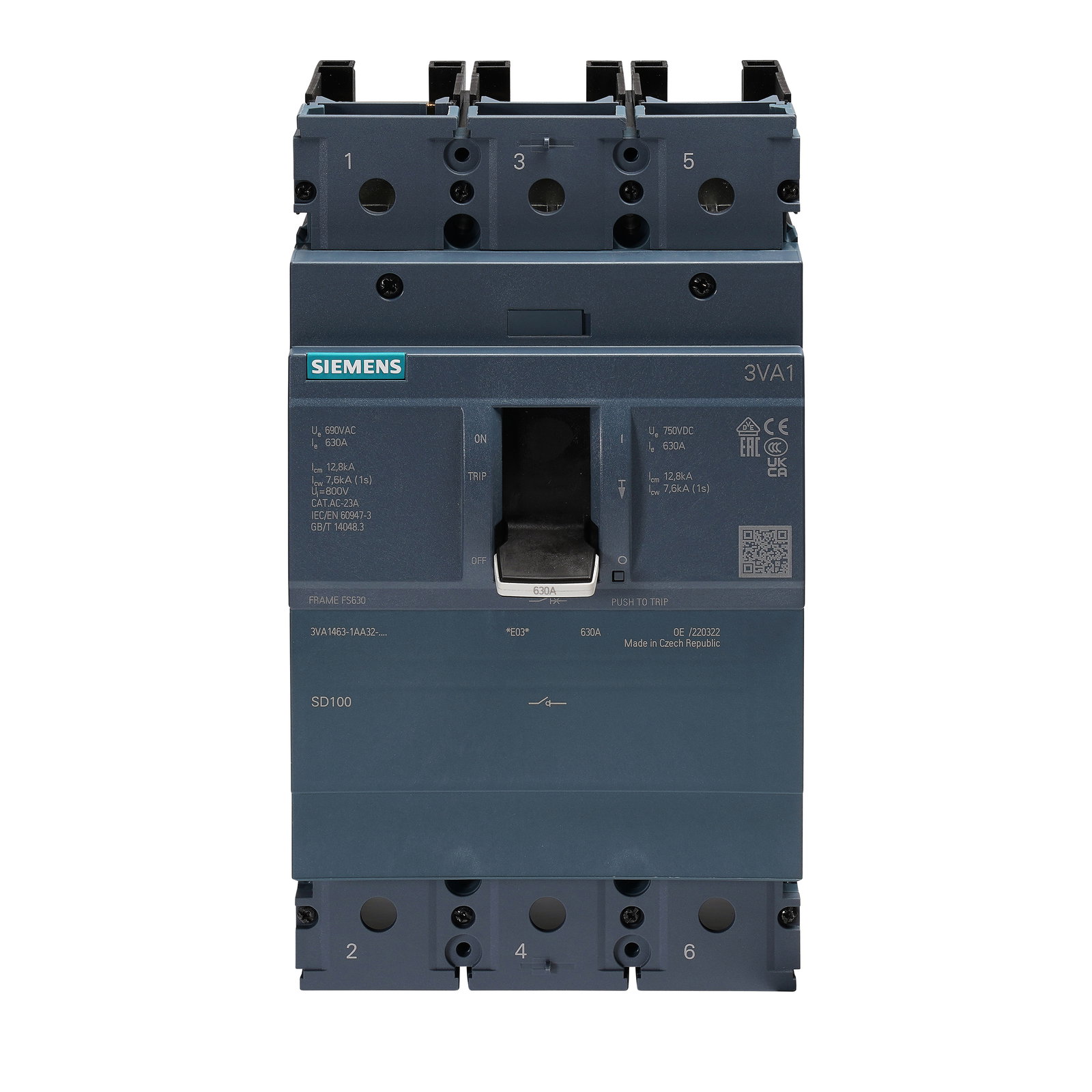 Incoming Device 630A 3P Switch Disconnector