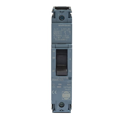 100A 25kA 1P NHV MCCB FTFM c/w Box Terminals