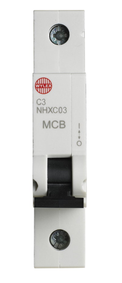 3A SP Type C 6kA MCB