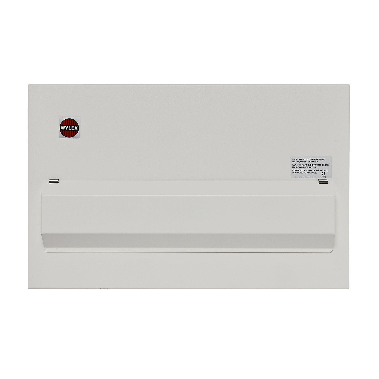 Consumer Unit Flush Lid Assembly, 21 Module