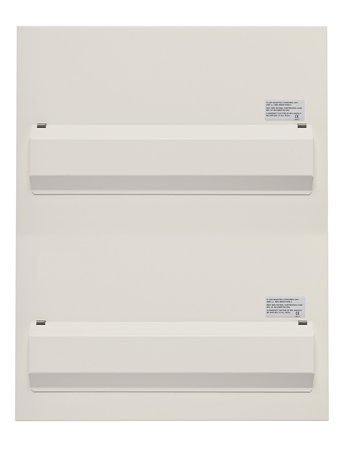 Consumer Unit Flush Lid Assembly, 26 Module