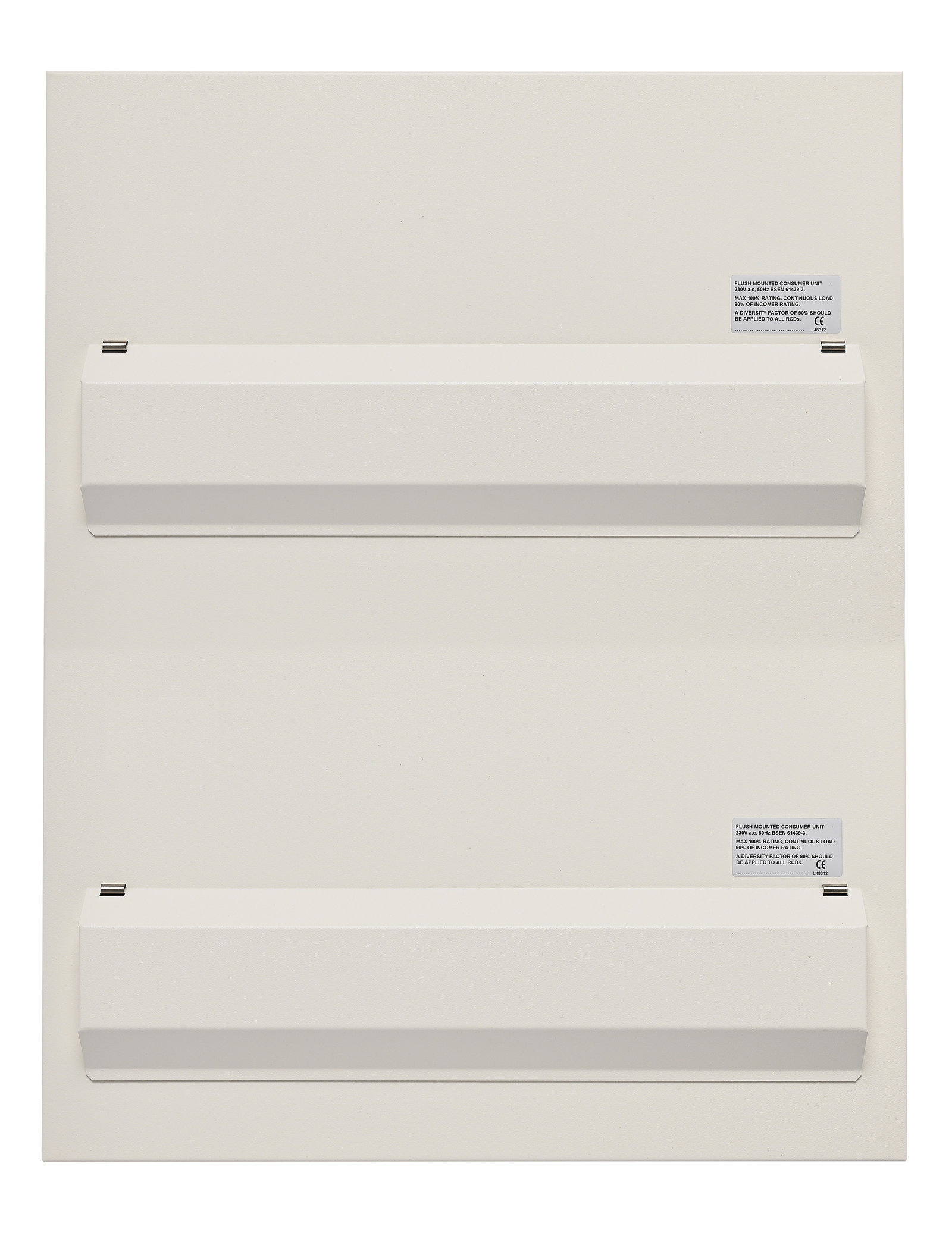 Consumer Unit Flush Lid Assembly, 26 Module