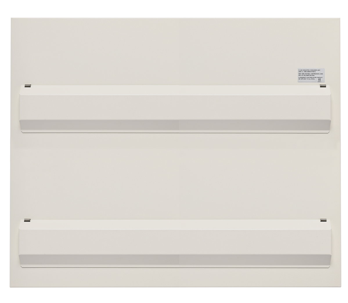 Consumer Unit Flush Lid Assembly, 42 Module