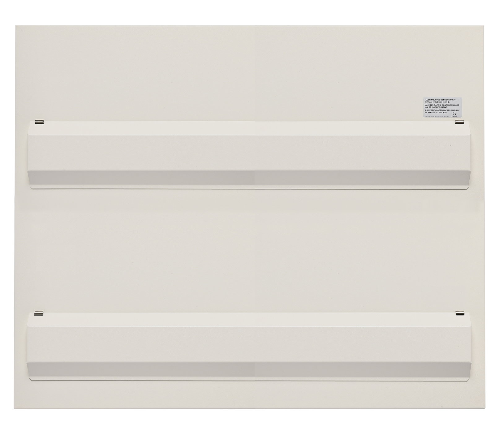 Consumer Unit Flush Lid Assembly, 42 Module