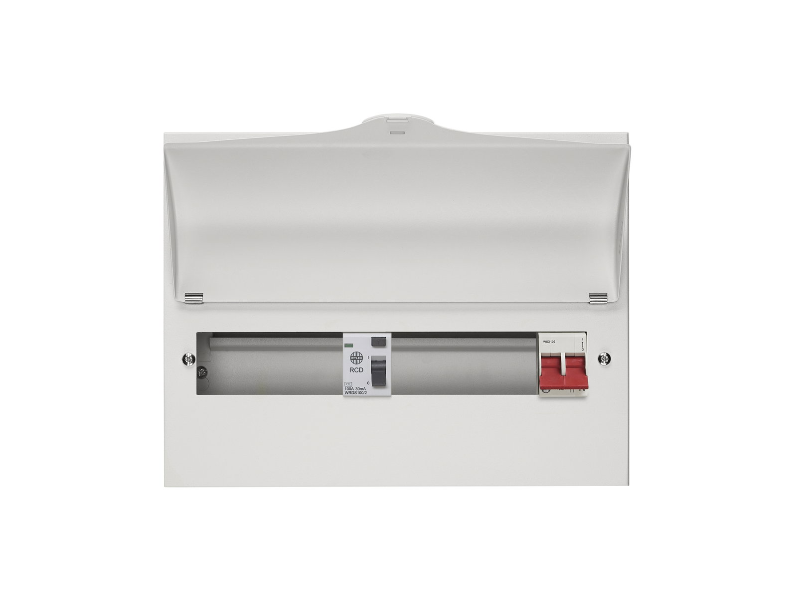 12 Way Split Load Consumer Unit 100A Main Switch, 100A 30mA RCD, Flexible Configuration