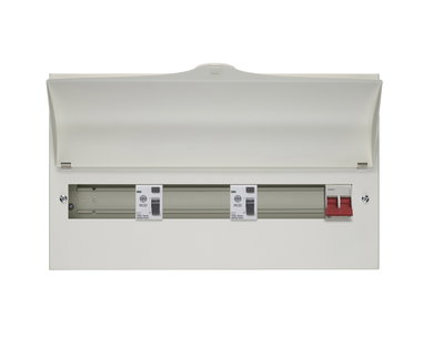 15 Way High Integrity Consumer Unit 100A Main Switch, 100A 30mA RCDs, Flexible Configuration