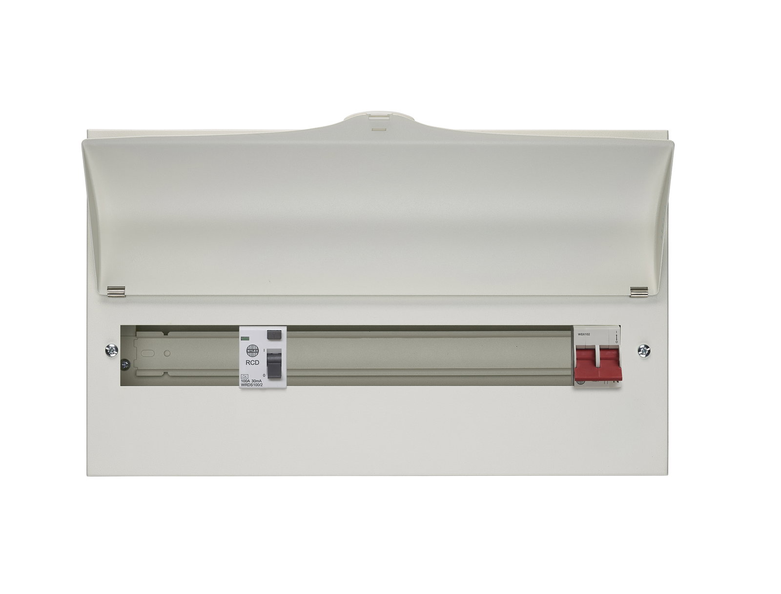 17 Way Split Load Consumer Unit 100A Main Switch, 100A 30mA RCD, Flexible Configuration