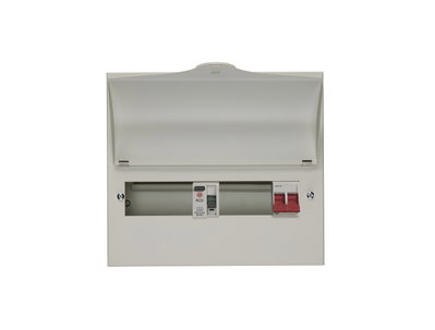 9 Way Split Load Consumer Unit 100A Main Switch +4, 80A 30mA RCD +5