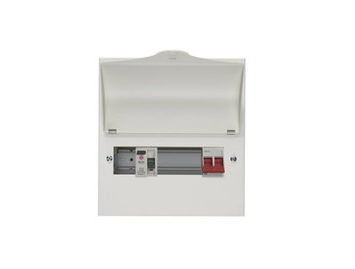6 Way Split Load Consumer Unit 100A Main Switch, 80A 30mA RCD, Flexible Configuration