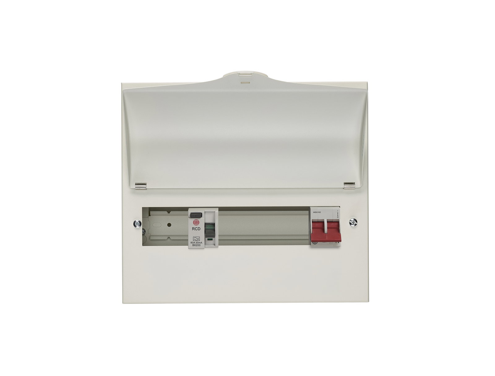 9 Way Split Load Consumer Unit 100A Main Switch, 80A 30mA RCD, Flexible Configuration