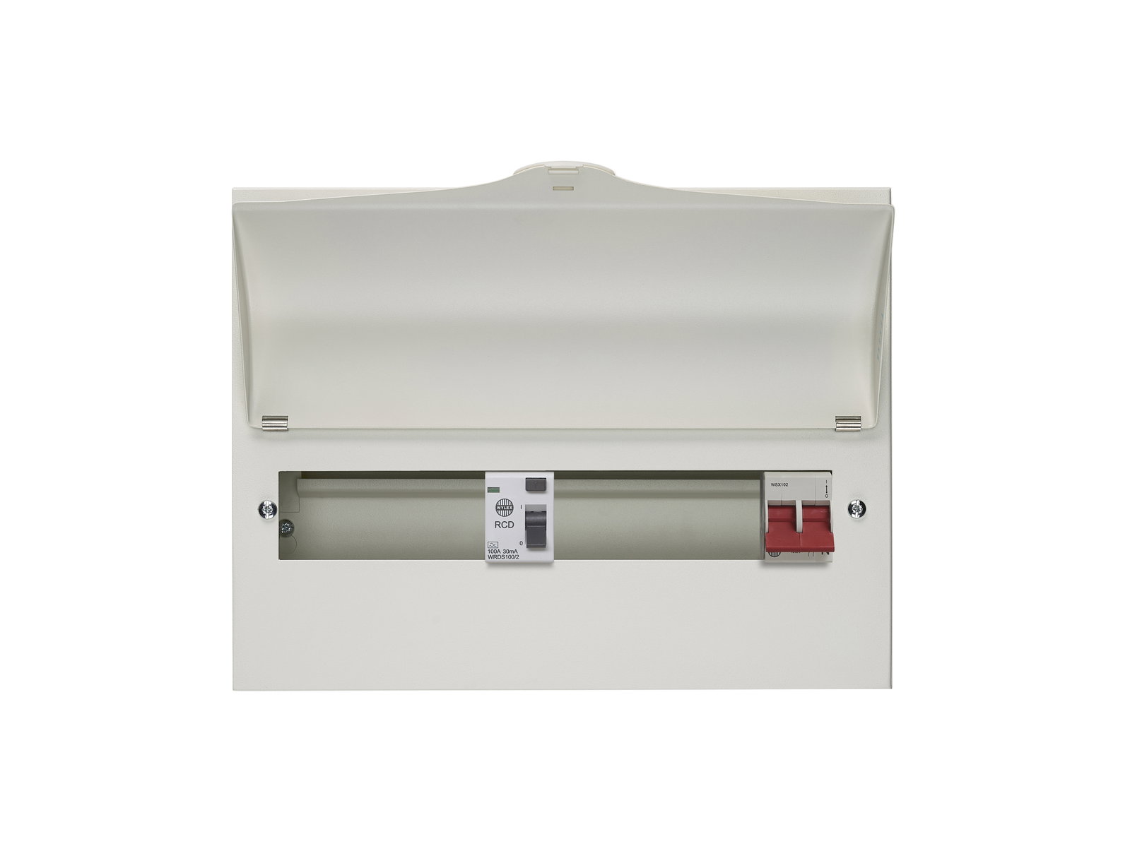 12 Way Dual Tariff Consumer Unit 100A 30mA RCD +6, 100A Main switch +6