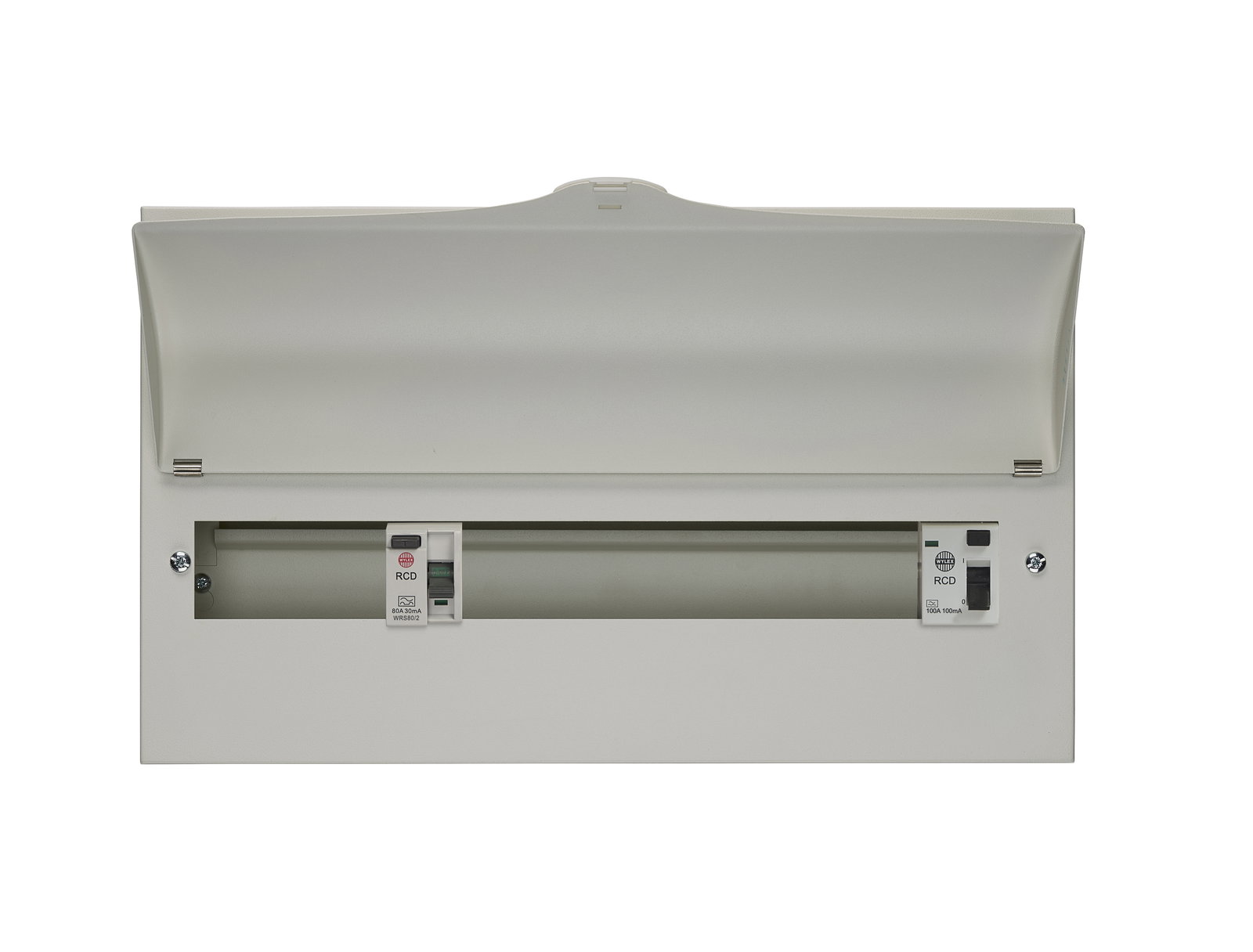17 Way Split Load Consumer Unit 100A 100mA Time Delay RCD, 80A 30mA RCD, Flexible Configuration