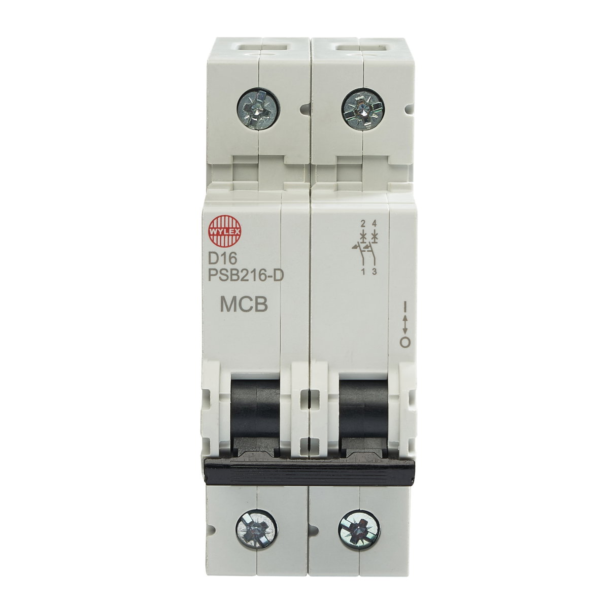 D16 10kA 2P MCB (2MW)