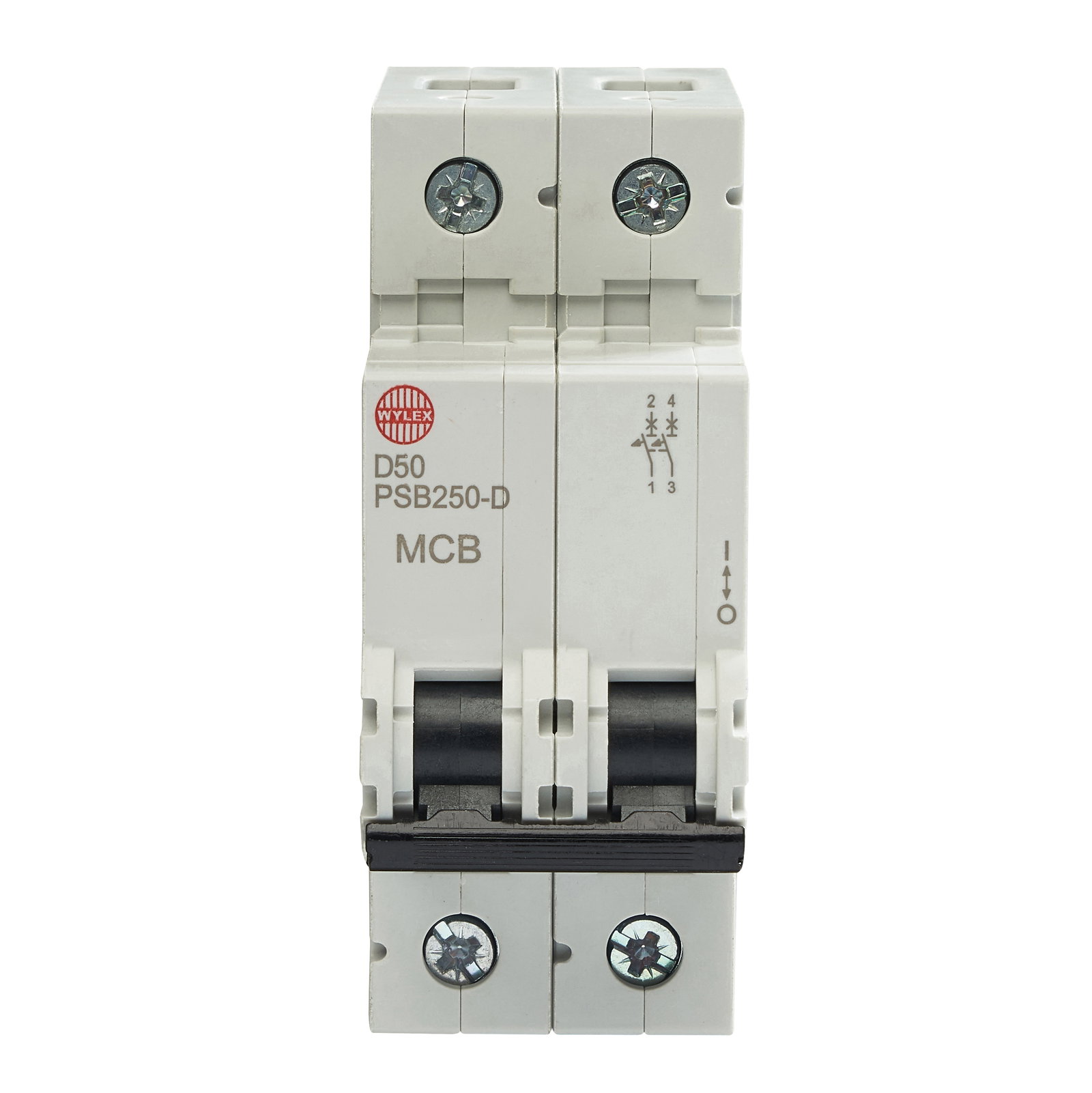 D50 10kA 2P MCB (2MW)