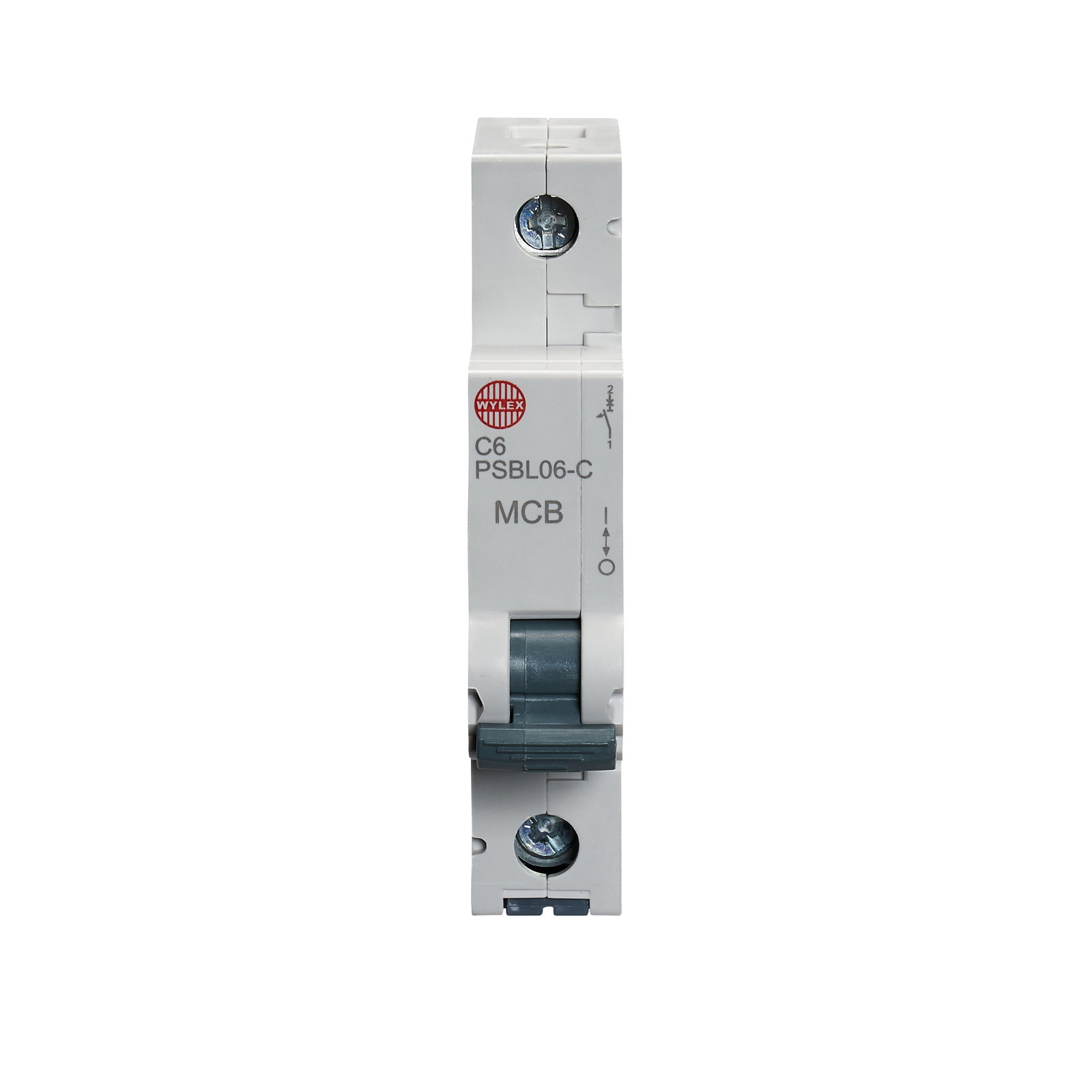 6A Single pole MCB C curve 10kA