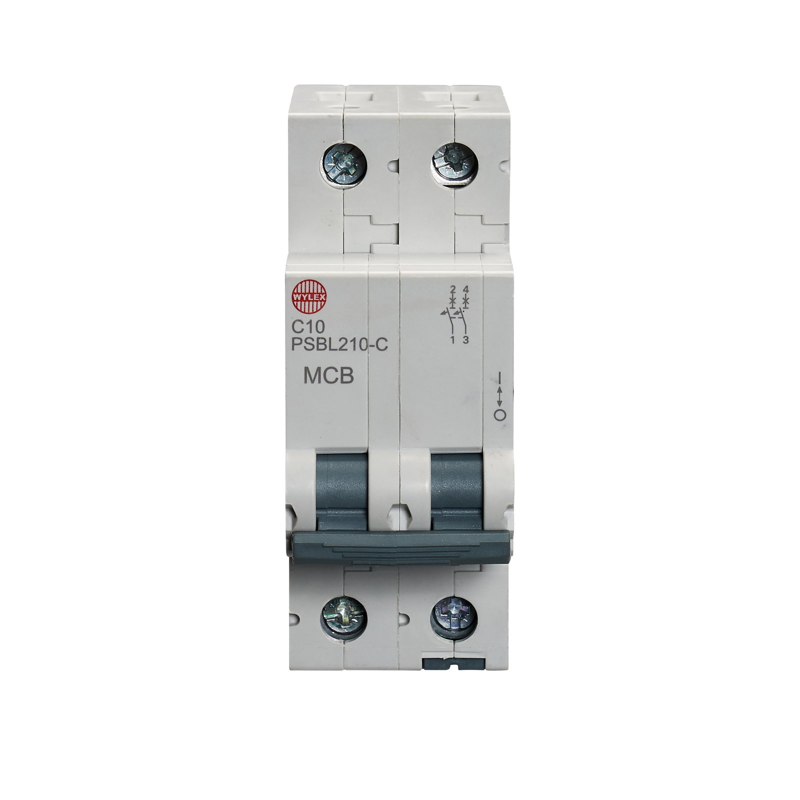10A Double pole MCB C curve 10kA