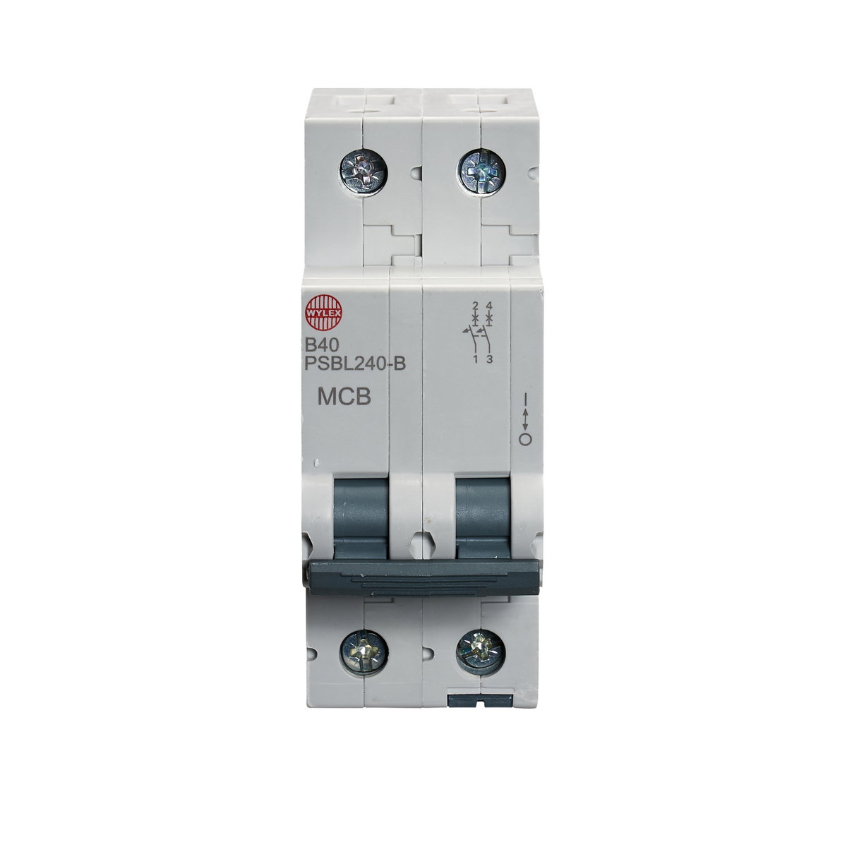 40A Double pole MCB B curve 10kA