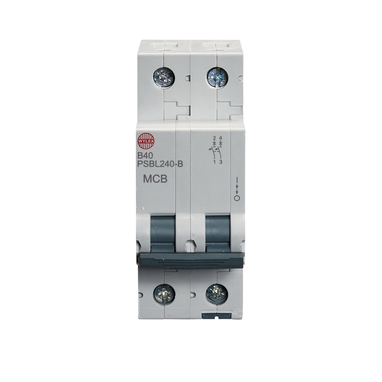 40A Double pole MCB B curve 10kA
