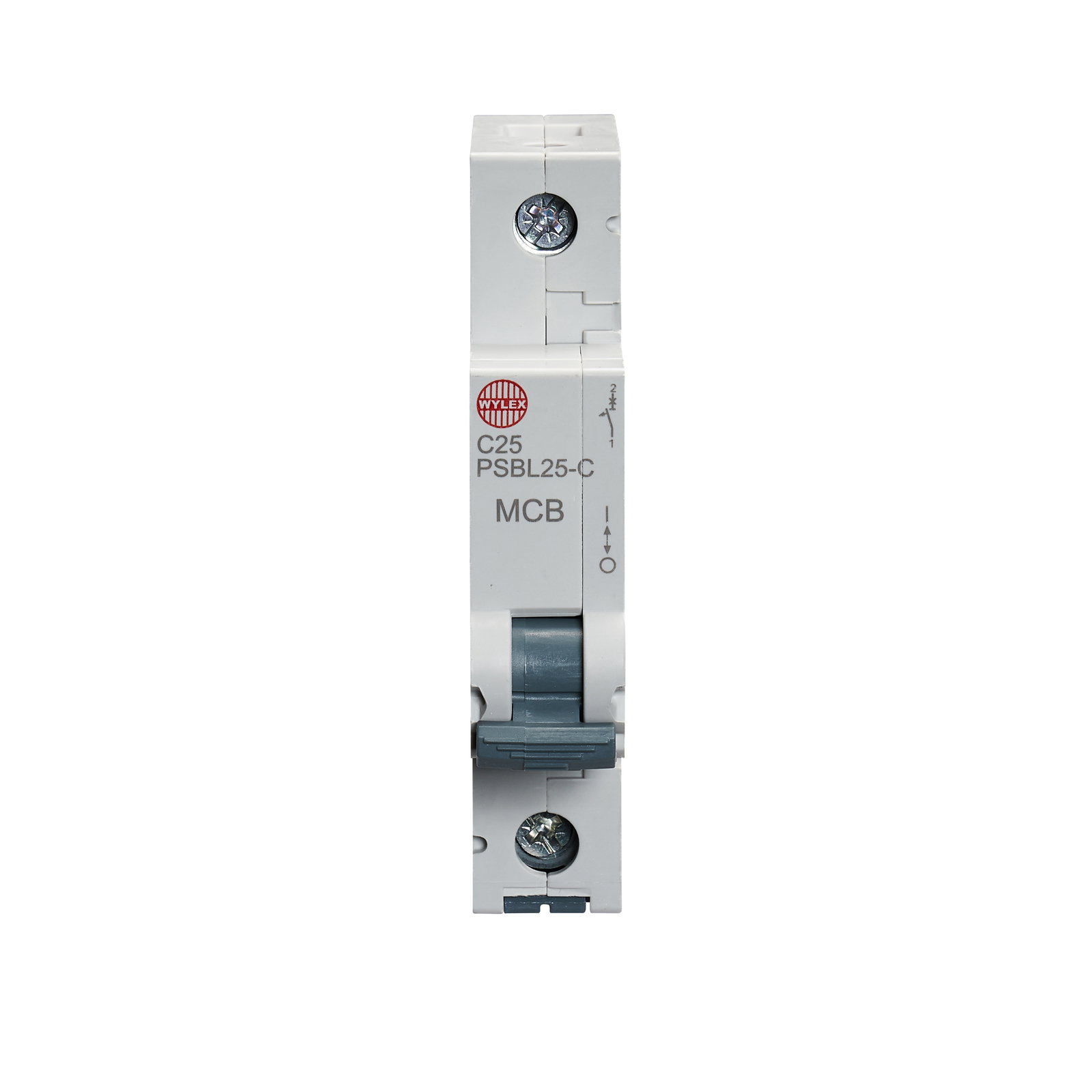 25A Single pole MCB C curve 10kA