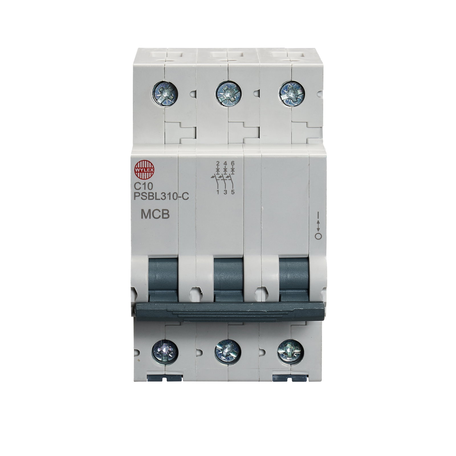10A Three pole MCB C curve 10kA