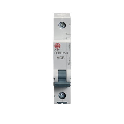 32A Single pole MCB C curve 10kA