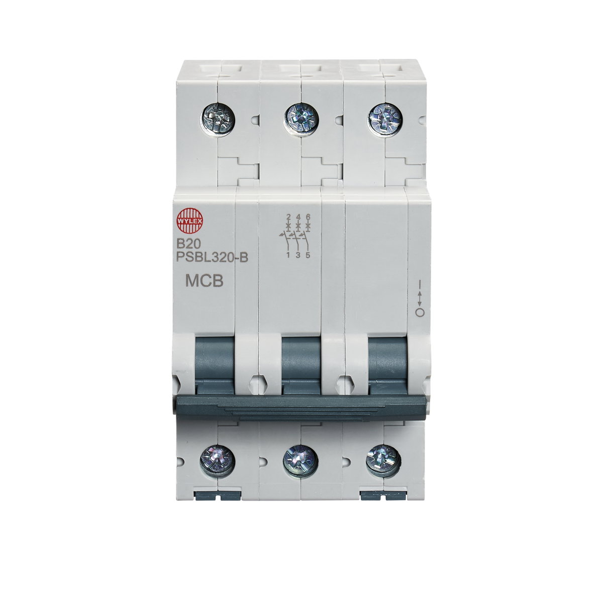20A Three pole MCB B curve 10kA