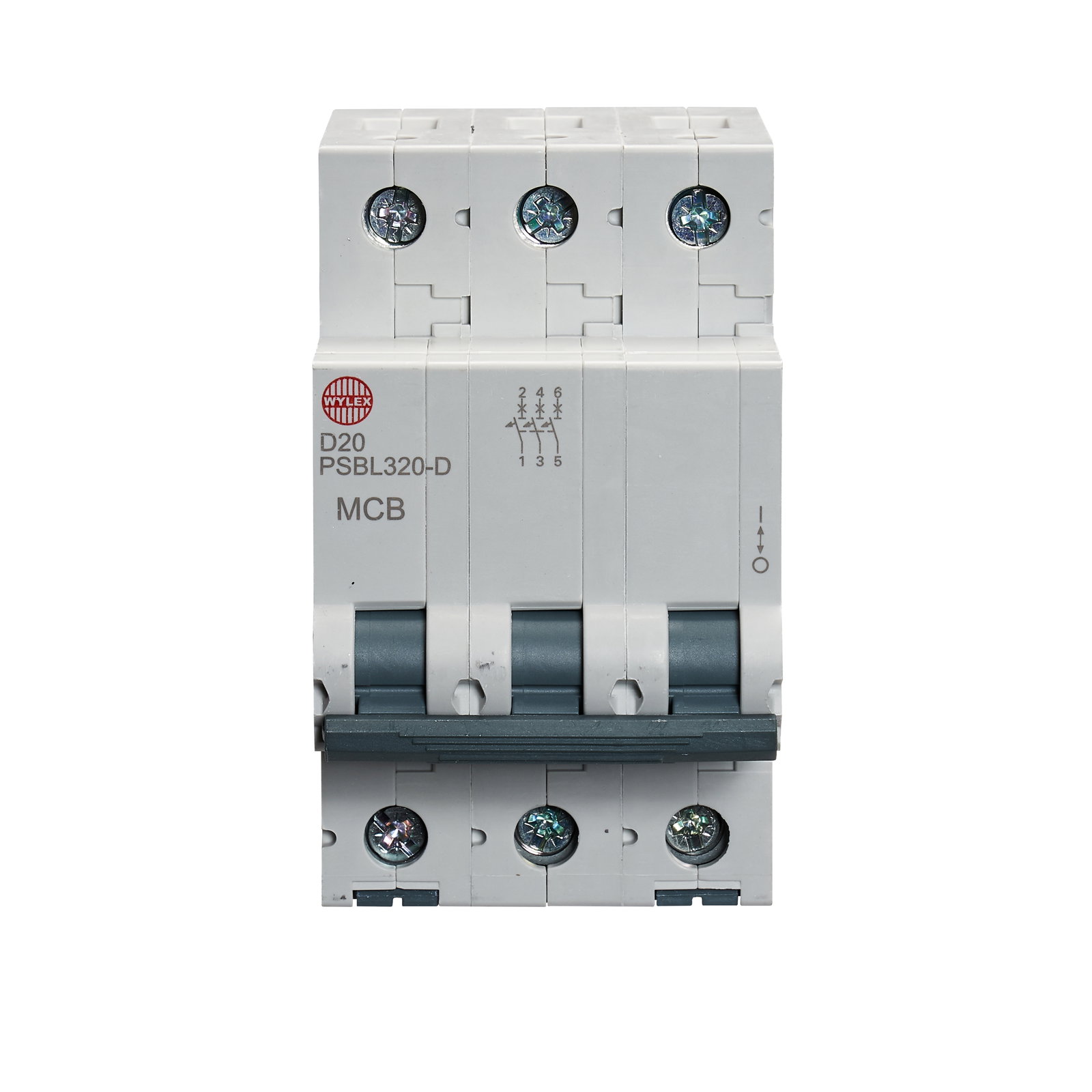 20A Three pole MCB D curve 10kA