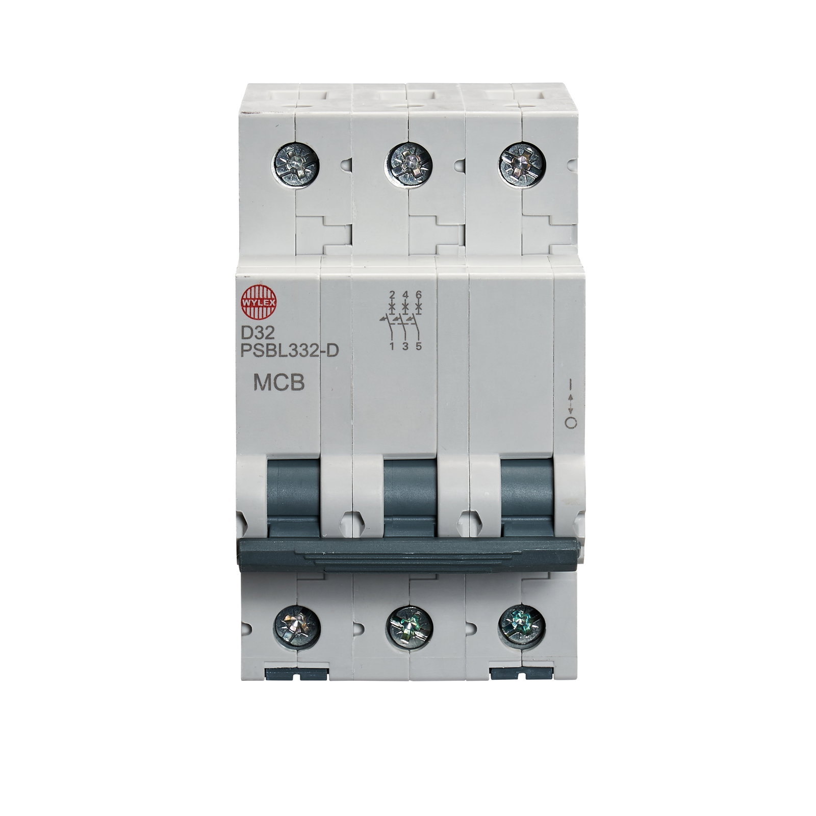 32A Three pole MCB D curve 10kA