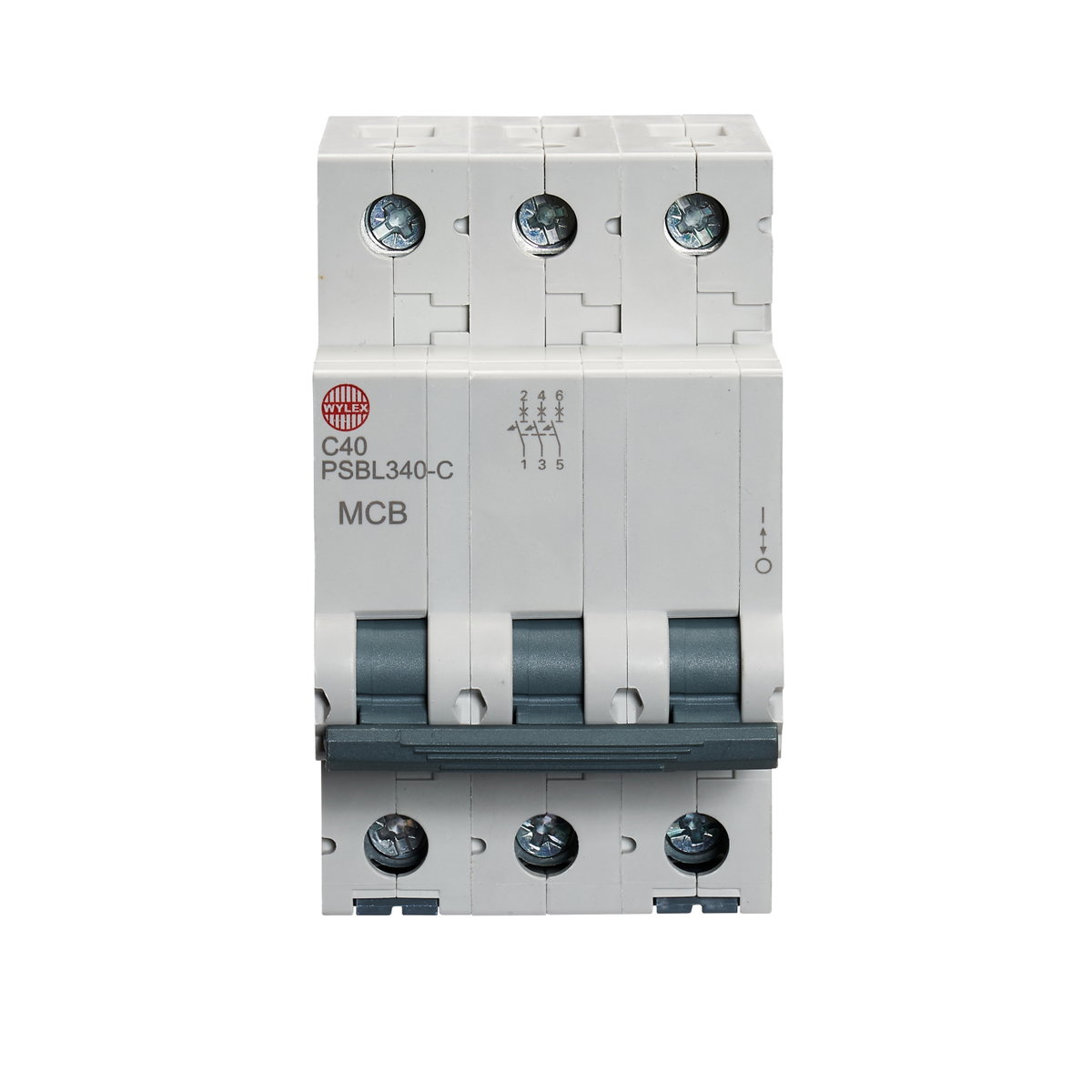 40A Three pole MCB C curve 10kA