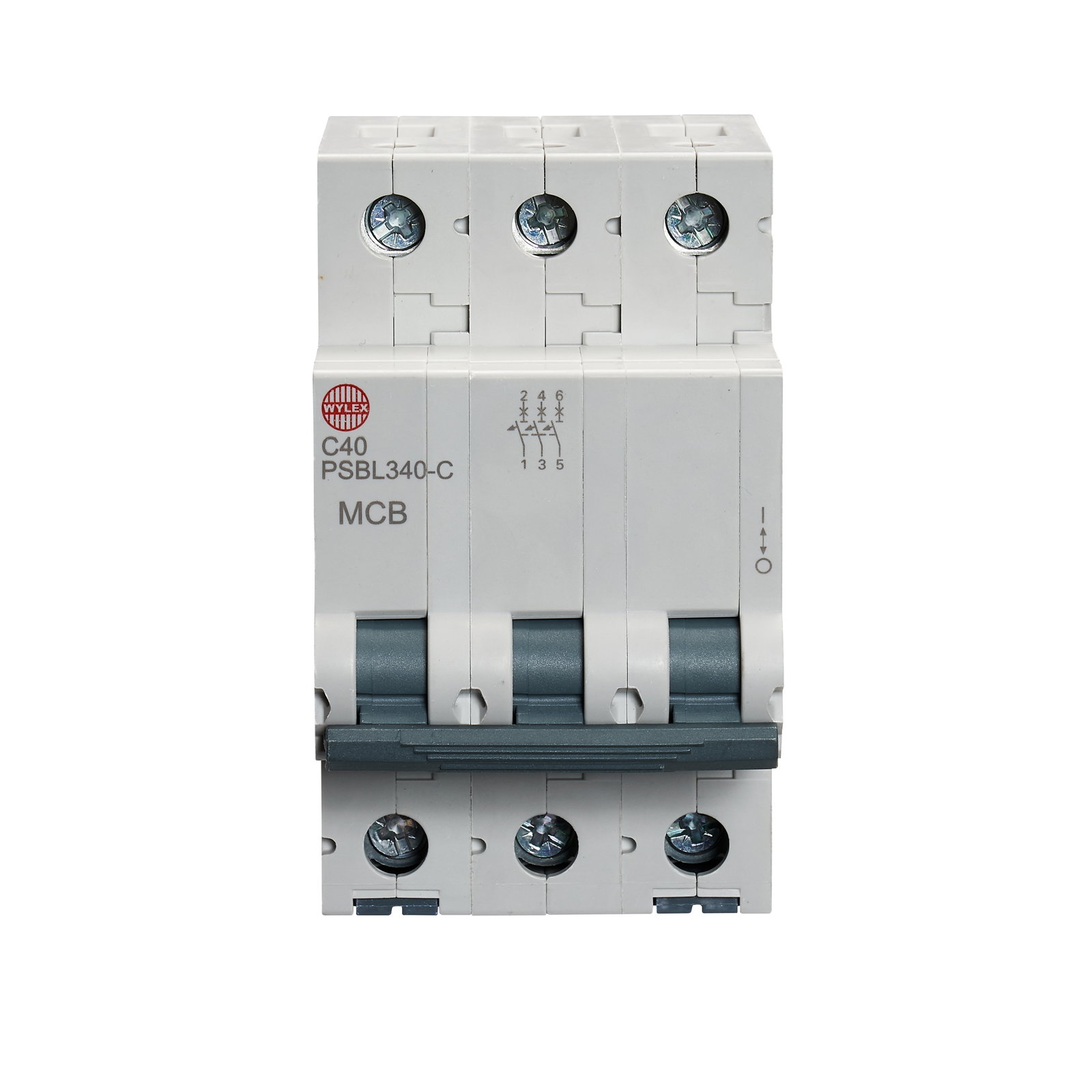 40A Three pole MCB C curve 10kA
