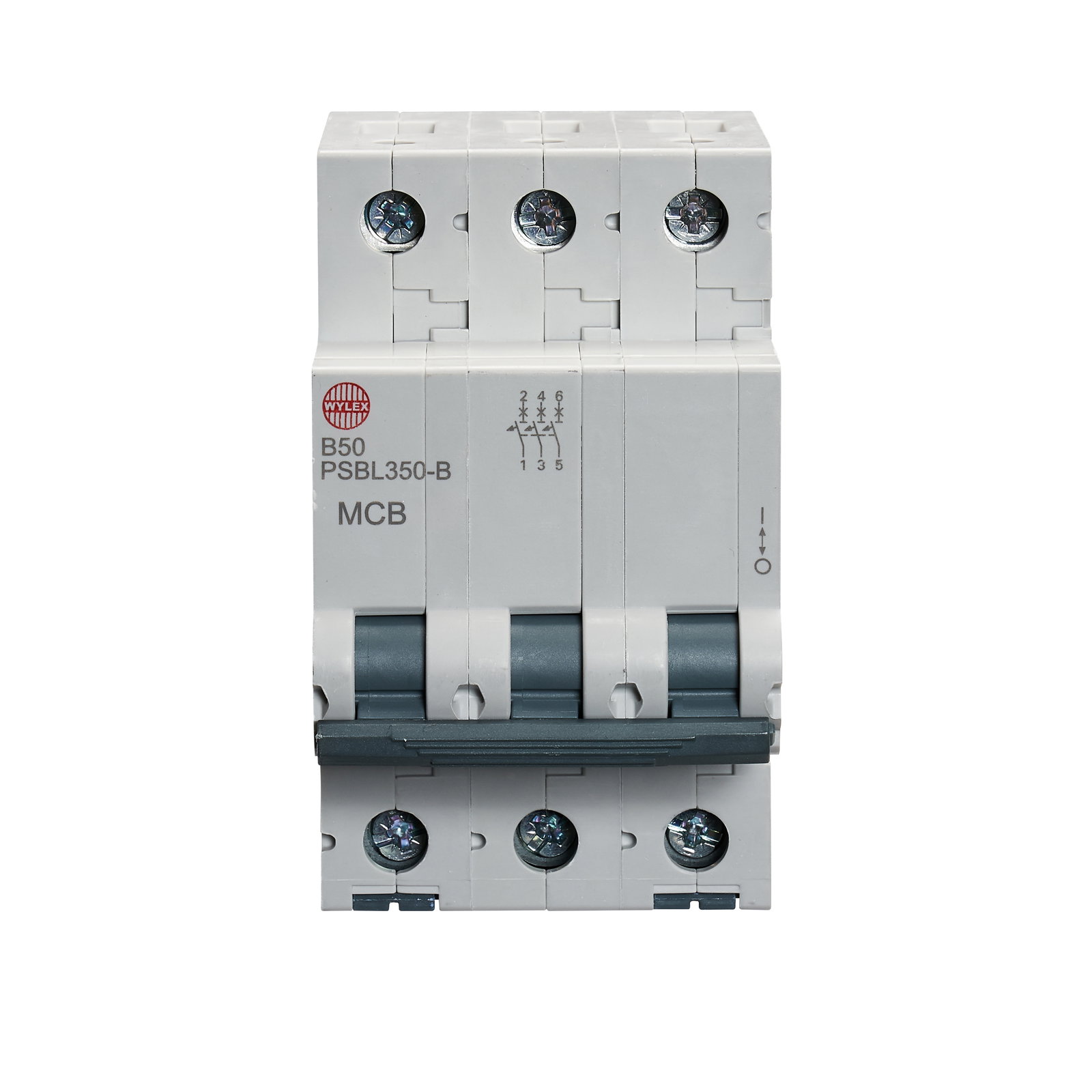 50A Three pole MCB B curve 10kA