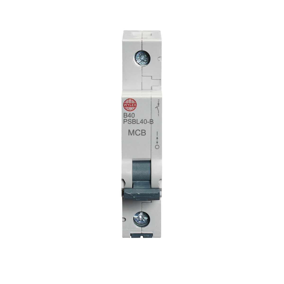 40A Single pole MCB B curve 10kA
