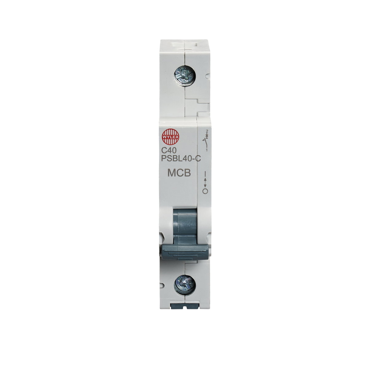 40A Single pole MCB C curve 10kA