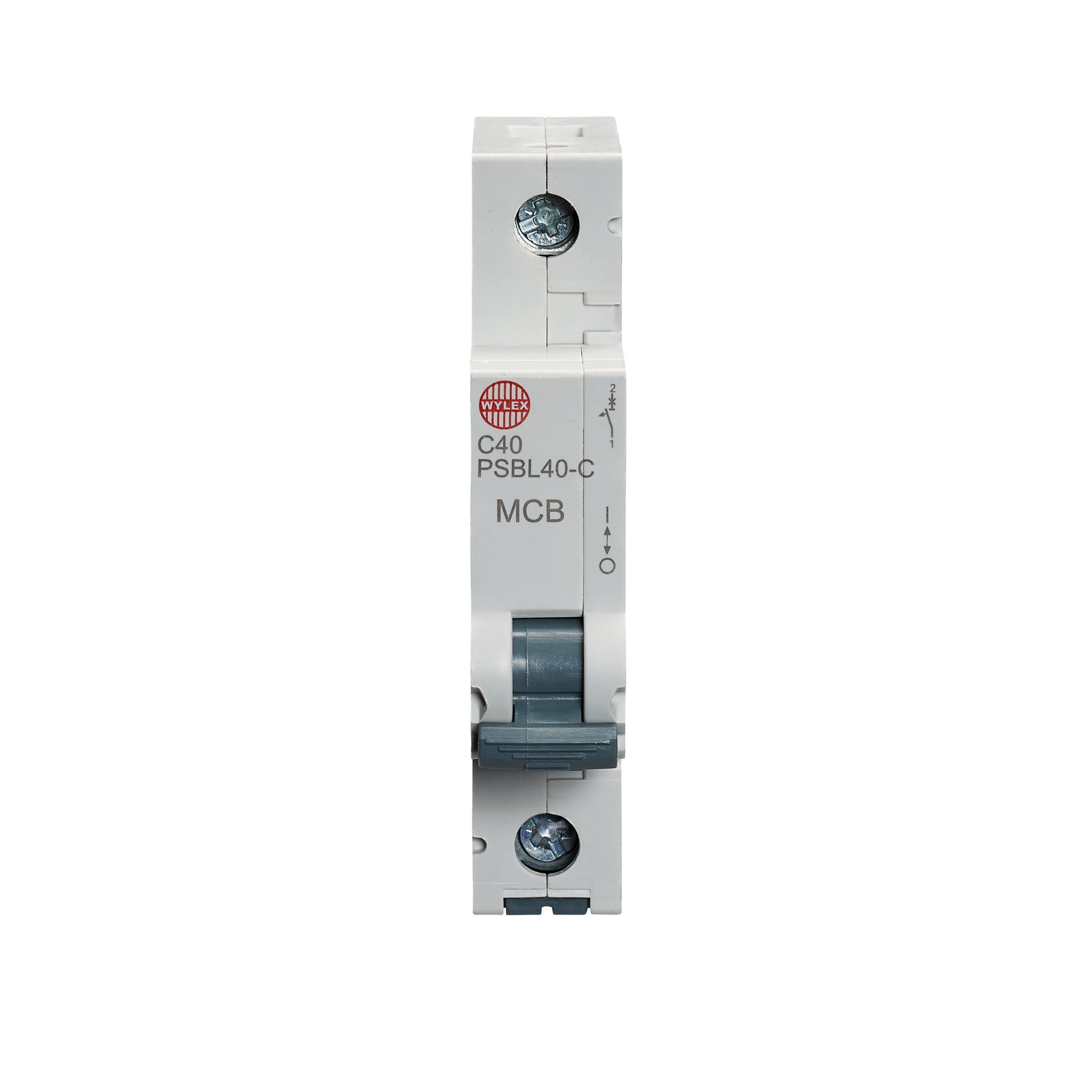 40A Single pole MCB C curve 10kA