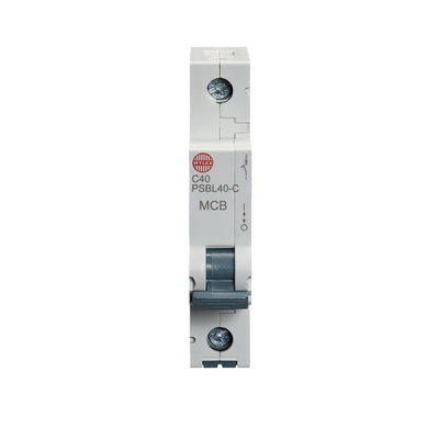 40A Single pole MCB C curve 10kA